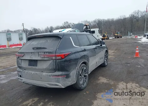 2022 Mitsubishi Outlander Black Edition S-Awc/Se 2.5 S-Awc/Se Launch Edition S-Awc z USA, uszkodzony, nr VIN JA4J4UA86NZ080356